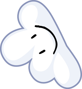 Bfdi Bandage , Png Download - Bfdi Asset Cloudy, Transparent Png