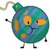 Bomby painted smaragdine with glaucous stripes and gamboge spots (Twitter post)