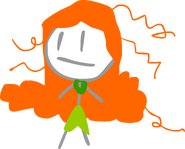 Izzy; Meramon27; based on Izzy from Total Drama Island.