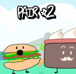 Sandwichy and Cake's Dad (Pair 2)