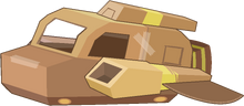 Cardboard Ship