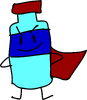 water bottle; Animation Studios