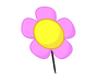 Flower Leaning 2