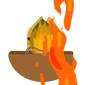 LAVALEAFY.png (96 KB) Leafy burning in a lava stream while strapped in a rollercoaster (BFDI 22,23, and 24)