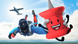 PinSkydivingVideoThumb