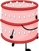 Caked