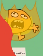 D screaming while burning