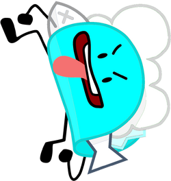 Snowie has the Needle mouth (From the Beluga cat  channel) :  r/BFDI_assets