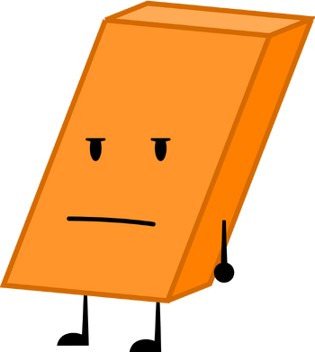 BFDI Orange Eraser