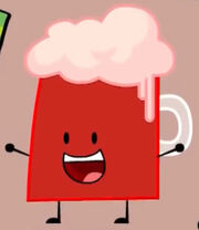 Red Cream Soda In The Four Is Lava (BFB 15)