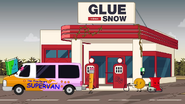 The gas station