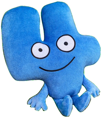 BFDI X handmade plushie, yellow letter X, Battle for Dream Island (BFB)  inspired