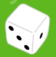 The die giving a zero