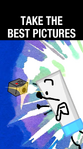 "Take the Best Pictures" - Sunscreen drops the camera before it takes a picture of them falling down.