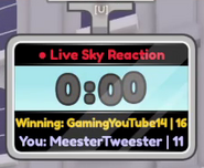Scoreboard time up