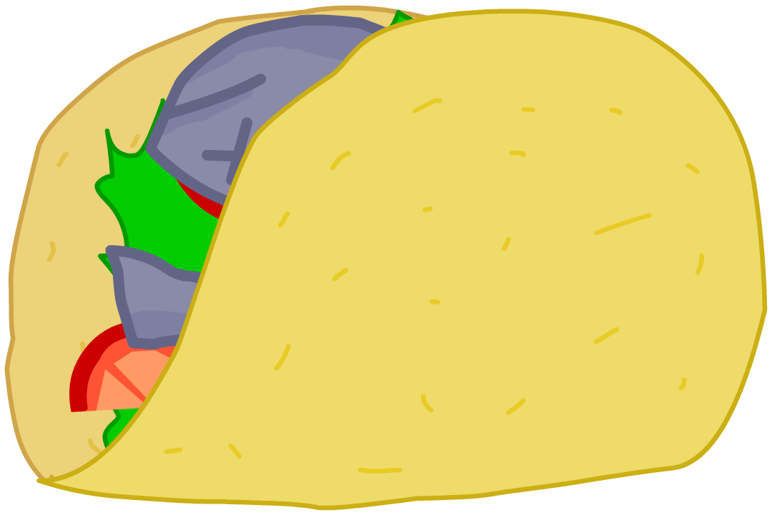 Battle For Dream Island Wiki - Bfdi Taco, HD Png Download - vhv