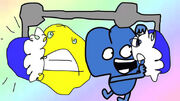 Four screeching Yellow Face with Revolutionary Earmuffs