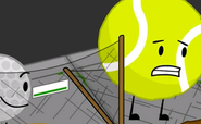 Tennis Ball and Golf Ball talking about the Wall Teleporter.