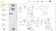 Nonexisty's mention in the discredited early BFB 3 storyboard. (non-canon)