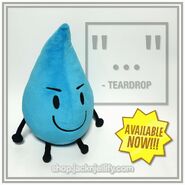 "At long last, the TEARDROP PLUSH is ready to purchase at shop.jacknjellify.com! Grab her while she’s still available!💦🔇"