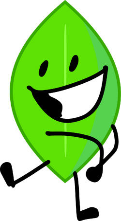 Bfb Leafy Intro Pose Bfdi Assets By - Bfb Intro Poses Bfdi Asset