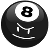 8-Ball Icon Pose