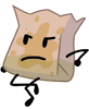 Barf Bag with soup splattered on her face (BFB 13)