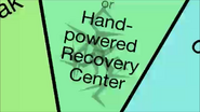 Teardrop picks Hand-powered Recovery Center.