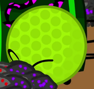 Golf Ball gets poisoned by the bugs