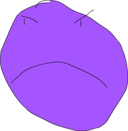 Purple Face Angry Talk 1