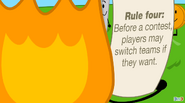 Firey reading the rules.