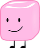 Ice Cube painted pink (BFDIA 8-9)