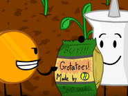 Pin showing Coiny a bag of Grotatoes.