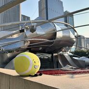 “I'm just chillin' at Millennium Park!” - 🎾 (1/5)