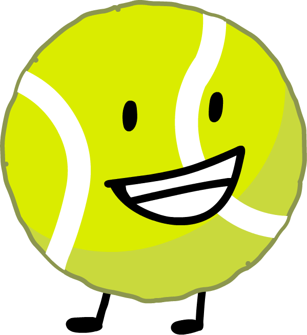 tennis ball bouncing clipart fish