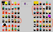 A chart of where all the characters would sit made during production.