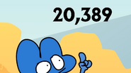 Fortunate Ben: 20,389 votes