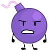 Purple Bomby in TPOT style (BFDI & II 2025 Short)