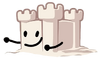 Sandcastle's appearance (BFDI Mini Resort)