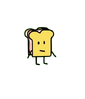 Ham and Mayonnaise Sandwich with Yellow Bread