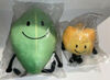 2020 Crowdmade Leafy and Firey Jr. on their bags (Front)
