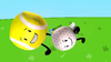 Tennis ball and Golf Ball plushies seen in Seasonal Shift