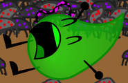 Teardrop gets poisoned by the bugs