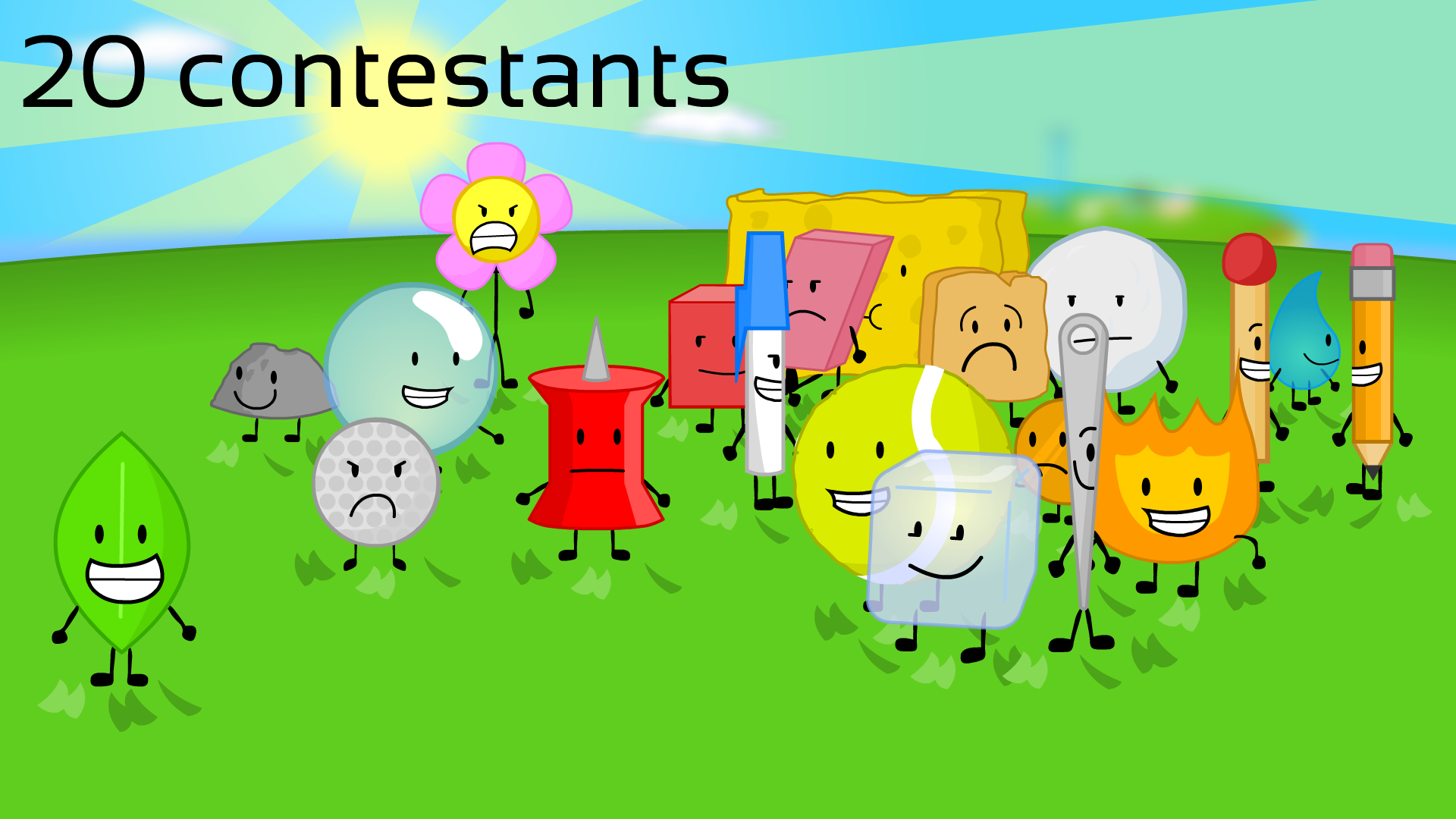 All the bfdi assets I made : r/BattleForDreamIsland