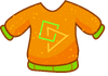 Orange-Green Sweater (BFB 23)
