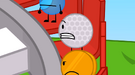 The Glistening BFDI Golf Ball