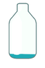 Bottle Slightly filled (TPOT 4)