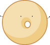 Donut's weird face in bfb 9 fla files