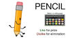 Vote for Pencil BFDIA 2