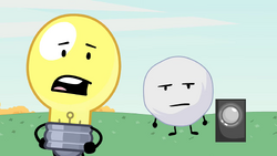 Inanimate Insanity Lightbulb bfdi mouth Pin for Sale by JELLYZFISHYZ